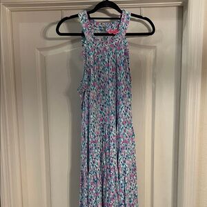 Lilly Pulitzer women’s Floral Dress - Blue and Pink